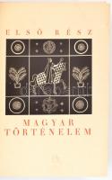 A magyar művelődés története. I. köt. Szerk.: Lukács György. A könyv fametszetű díszeit Reiter Lászl...