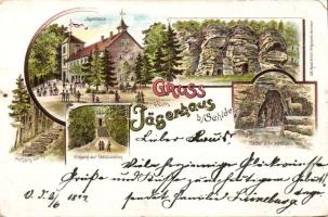 Schide Hunter house Litho (EK)