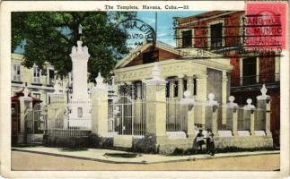 1927 Havana, Habana; El Templete. TCV card (EK)