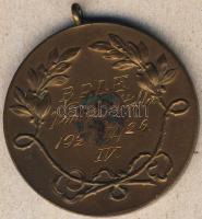 1921. "B.P.L.E.-Vadász céltábla" Br díjérem T:2