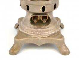 Szovjet retró elektromos szamovár, kábel nélkül, alján jelzett, m: 39 cm