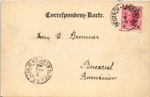 1899 Graz, Herrngasse, Zahnarzt / street view, dentist, shops. Verlag von Regel & Krug 3373