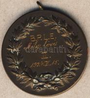 1924. "B.P.L.E.-Mélylövés" Br díjérem T:2