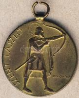 1939. "Szt.László Standard Club-Lövészet" aranyozott Br díjérem. Szign.Beck Ö. Fülöp T:2