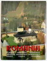 Romania hermitages, monasteries, churches c. könyv kiadói, bontatlan zsugorfóliában