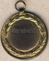 1939. "Szt.László Standard Club-Lövészet" aranyozott Br díjérem. Szign.Beck Ö. Fülöp T:2