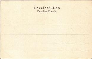 Fiume, Rijeka; Via Andrássy / street view, tram, Grand Hotel Europe, Hotel Lloyd. Koch & Bitriol...