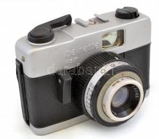 Beier Beirette VSN, fényképezőgép Meritar 1:2,8/45 mm objektívvel, eredeti tokjában, szép állapotban