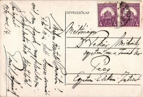 1930 Budapest, Hősök szobra, az 1914-18-i világháborúban a hazáért elesett hős fiai emlékének állíta...