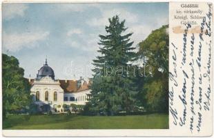 1899 Gödöllő, Királyi kastély. C. Andelfinger & Cie Nr. 156. (kopott sarkak / worn corners)