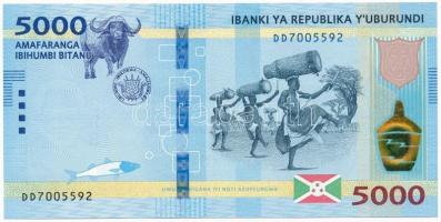 Burundi 2018. 5000Fr T:I
Burundi 2018. 5000 Francs C:UNC
Krause P#53