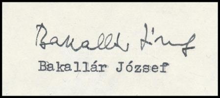 Bakallár József (1940-2013): Anyaság, 1978 körül. Linómetszet, papír, jelzett, paszpartuban, 5,5×5,5...