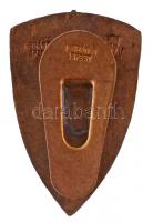 ~1931. "Országos Frontharcos Szövetség" zománcozott bronz gomblyukjelvénye "BERÁN N. ...
