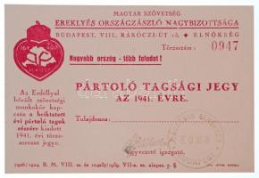 ~1930-1940. "Így volt - Így lesz / Nagy Magyarország" az Ereklyés Országzászló Nagybizotts...