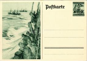1938 Winterhilfswerk (WHW) / NSDAP German Nazi Party propaganda postcard; 6+4 Ga. s: Axster-Heudtlaß (EK)