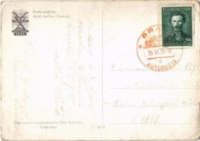 1938 X. Vsesokolsky Slet Praha / 10th Sokol meeting in Prague. Sokol sports movement advertisement c...