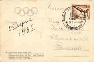 1936 Berlin, Olympische Spiele, Jack Lovelock (NZ) 1500m Sieger in der Weltrekordzeit / Summer Olymp...
