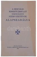 ~1930-1940. "A Szociális Missziótársulat Országos Szervezete 1917" zománcozott fém jelvény...