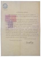 ~1930. "MANSZ (Magyar Asszonyok Nemzeti Szövetsége)" zománcozott fém jelvény 1931-es levél...