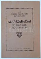 ~1920-1930. "ÉME (Ébredő Magyarok Egyesülete)" zománcozott Br jelvény az Egyesület 1924-es...