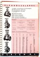 1940 Ulrich B. J. Katalógus Iparvállalatok Számára. Bp., Hungária Nyomda. Spirálozott vászon-kötésbe...