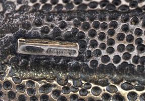 Ezüst(Ag) miniatűr szörfös, jelzett, 7×5 cm, nettó: 31,61 g