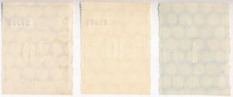 Budapest / Automobilközlekedési R.t. DN "Autótaxi" 10f  + 20f + 2P vízjeles papíron, azono...