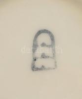 Viktória csehszlovák bögre és csésze aljjal, matricás, jelzett, kopásokkal m: 3 cm, d: 7,5 cm