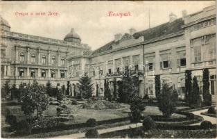 Beograd, Belgrád, Belgrade; Stari i novi dvor / old and new palace