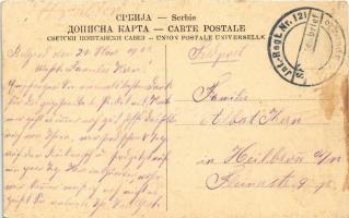 1914 Beograd, Belgrád, Belgrade; Crkva u Topcideru / Serbian Orthodox church in Topcider (EK)