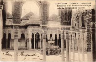 1917 Bitola, Monastir, Manastir; Campagne dOrient 1914-1917. Interieur dun Monastere antique pres de Monastir / ancient monastery (EK)