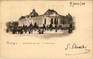 1900 Paris, Exposition Universelle de 1900. Le Petit Palais / International Exposition, Worlds Fair, advertising card. A. Taride