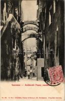 1914 Sanremo, San Remo; Archivolti Paese vecchio / street view. G. Nino Albertieri No. 281. TCV card (EK)