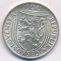 Csehszlovákia 1951. 100K Ag "Klement Gottwald" T:1-
Czechoslovakia 1951. 100 Korun Ag &qu...