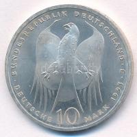 Németország 1993J 10M Ag "Robert Koch" T:1-
Germany 1993J 10 Mark Ag "Robert Koch&qu...