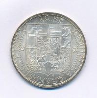 Csehszlovákia 1937. 20K Ag "Masaryk köztársasági elnök halála" T:1-
Czechoslovakia 1937. ...