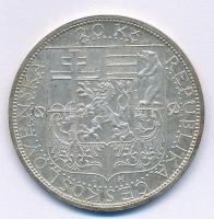 Csehszlovákia 1937. 20K Ag "Masaryk köztársasági elnök halála" T:1-,2
Czechoslovakia 1937...