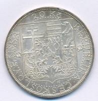 Csehszlovákia 1937. 20K Ag "Masaryk köztársasági elnök halála" T:1-,2
Czechoslovakia 1937...