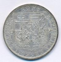 Csehszlovákia 1937. 20K Ag "Masaryk köztársasági elnök halála" T:2
Czechoslovakia 1937. 2...