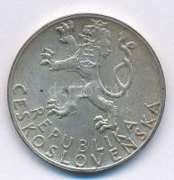 Csehszlovákia 1947. 50K Ag "Szlovák felkelés" T:1- patina
Czechoslovakia 1947. 50 Korun A...