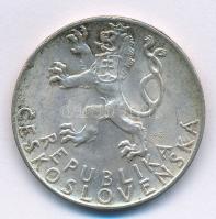 Csehszlovákia 1947. 50K Ag "Szlovák felkelés" T:1- patina
Czechoslovakia 1947. 50 Korun A...