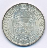 Csehszlovákia 1928. 10K Ag "Masaryk" T:2 patina
Czechoslovakia 1928. 10 Korun Ag "Ma...