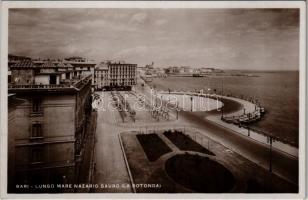 Bari, Lungo Mare Nazario Sauro (La Rotonda) / promenade. Ed. Cav. G. Lobuono N. 3081. Vera Fotografia