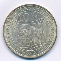 Csehszlovákia 1928. 10K Ag "Masaryk" T:1-,2
Czechoslovakia 1928. 10 Korun Ag "Masary...