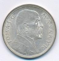 Csehszlovákia 1928. 10K Ag "Masaryk" T:1-,2 Czechoslovakia 1928. 10 Korun Ag "Masaryk" C:AU,XF Krause KM#12