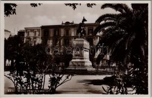 Bari, Monumento Umberto I / monument. Ed. Cav. G. Lobuono N. 3096. Vera Fotografia