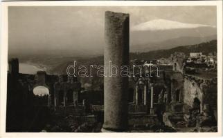 Taormina, Teatro Grece / ancient Greek theatre. Fotografia Artistica F. Galifi Crupi