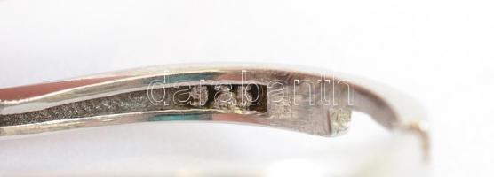 Ezüst(Ag) dupla körös gyűrű, Pandora jelzéssel, állítható mérettel, bruttó: 3,31 g