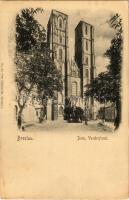 Wroclaw, Breslau; Dom, Vorderfront / cathedral. Otto Malinowski No. 82. (EK)