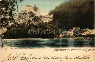 1900 Frohnleiten, Burg Rabenstein / castle. Deutschs Postkartenverlag 789.